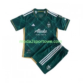 Koszulka Portland Timbers FC Dziecięcy Domowe Stroje Piłkarskie 2023 Krótki Rękaw